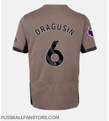 Tottenham Hotspur Radu Dragusin #6 Replik 3rd trikot 2023-24 Kurzarm